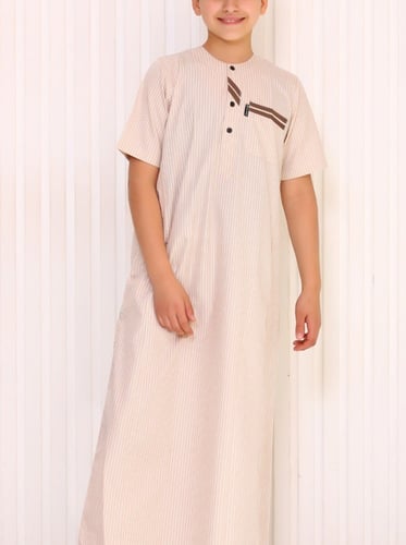 ثوب ولادي قرنفل 17(قطن65٪)