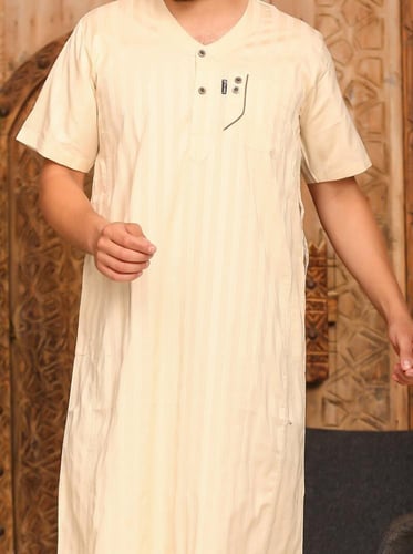 ثوب رجالي مسك 13 ( قطن 100% )