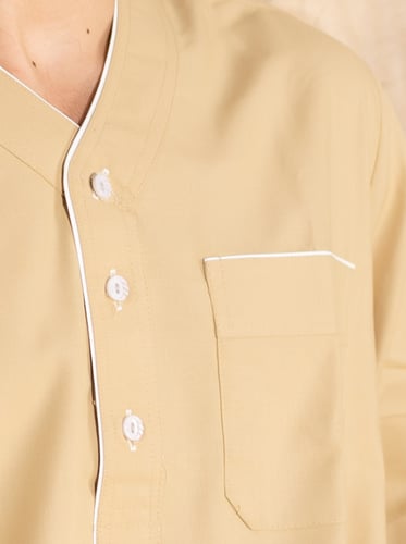 ثوب رجالي ريحان 21 ( قطن 65% )