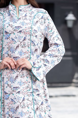 جلابية نسائية حرير 27 (قطن 65%)