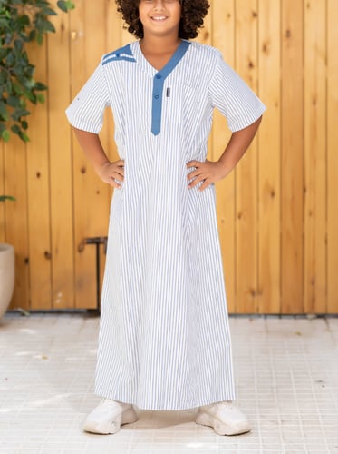 ثوب ولادي قرنفل 23 ( قطن 65 % )