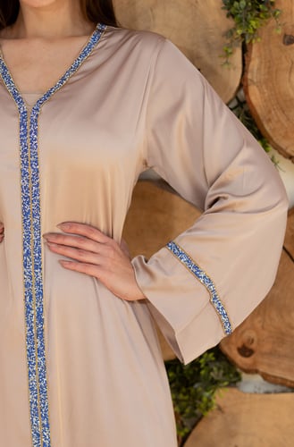 جلابية نسائية حرير 15( قطن 35% )