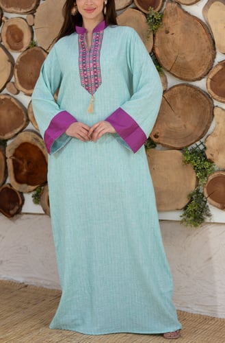 جلابية نسائية حرير 16 ( قطن 100% )