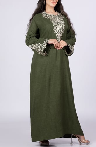 جلابية نسائي روز 1 (قطن 65%)