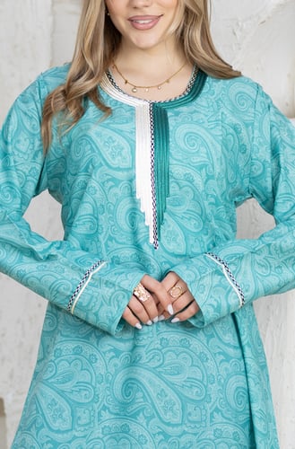 جلابية نسائية حرير 22 ( قطن 65 % )