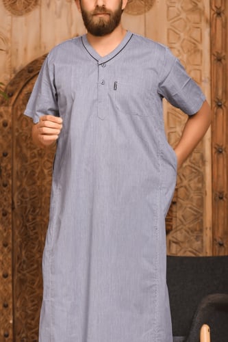 ثوب رجالي مسك 18 ( قطن 100% )