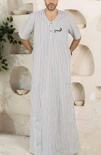 ثوب رجالي فارس 7 ( قطن 65 % )