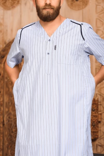 ثوب رجالي مسك 21 ( قطن 100% )