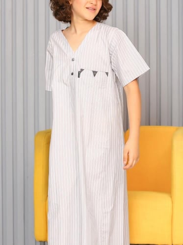 ثوب ولادي قرنفل 20 ( قطن 65% )