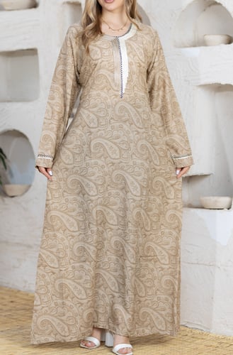 جلابية نسائية حرير 22 ( قطن 65 % )