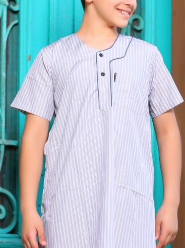 ثوب ولادي قرنفل 16 ( قطن 65% )