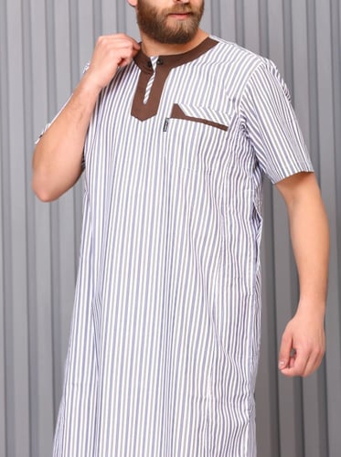 ثوب رجالي مسك 10 ( قطن 65% )