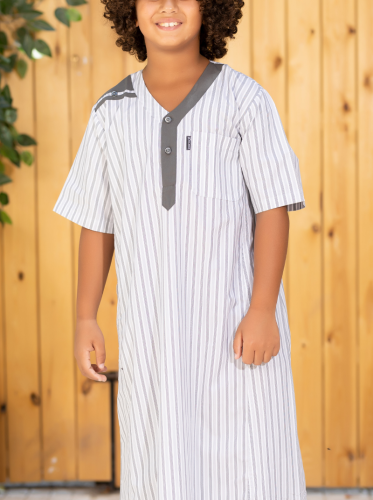 ثوب ولادي قرنفل 23 ( قطن 65 % )