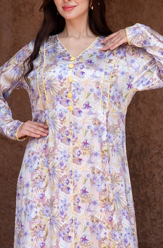 جلابية نسائية حرير 28 (قطن 65%)