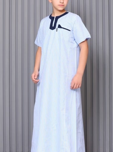 ثوب ولادي قرنفل 19 ( قطن 65% )