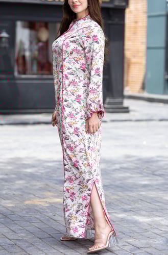 جلابية نسائية حرير 27 (قطن 65%)