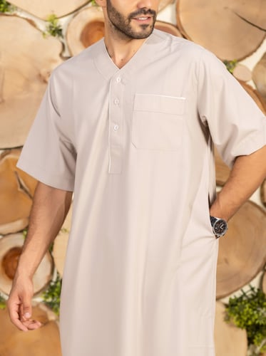 ثوب رجالي ريحان 21 ( قطن 65% )