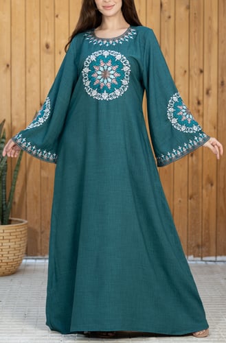 جلابية فاخرة حرير 13 ( قطن 65%)