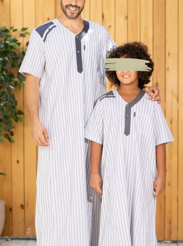 ثوب رجالي مسك 26 ( قطن 65 % )