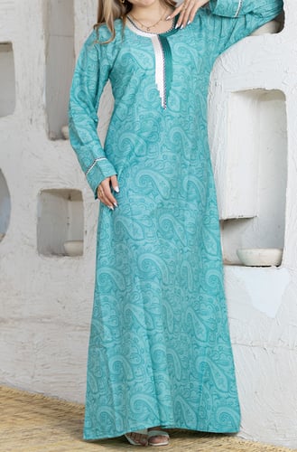 جلابية نسائية حرير 22 ( قطن 65 % )