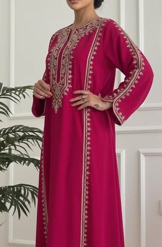 جلابية نسائي روز 5