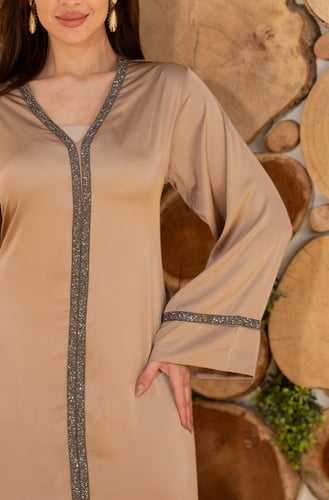 جلابية نسائية حرير 15( قطن 35% )