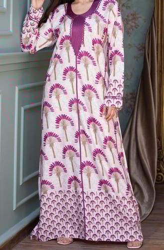 جلابية نسائية حرير 25 (قطن 65%)