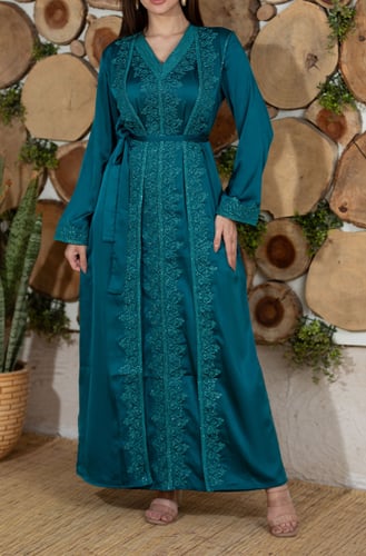 جلابية نسائي حرير 14 (قطن 35%)