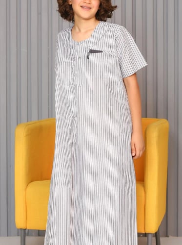 ثوب ولادي قرنفل 21 ( قطن 65% )