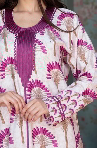 جلابية نسائية حرير 25 (قطن 65%)