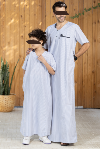 ثوب رجالي فارس 8 ( قطن 65 % )