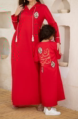 جلابية بناتي فلة 14(قطن 100%)