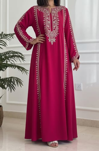 جلابية نسائي روز 5