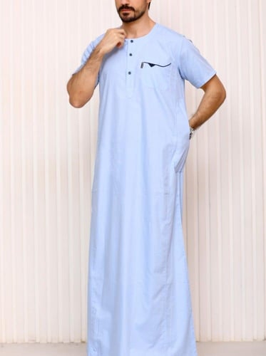 ثوب رجالي مسك 9 ( قطن 65٪)