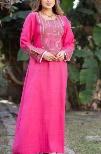 جلابية نسائي حرير 34 (قطن 65%)