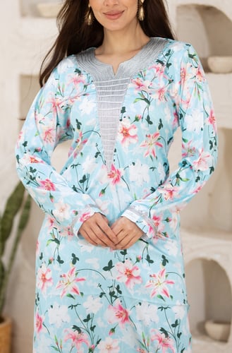 جلابية نسائية حرير 23(قطن 50%)