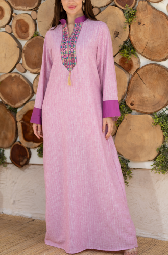 جلابية نسائية حرير 16 ( قطن 100% )