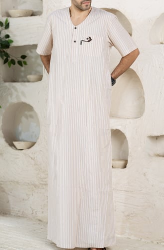 ثوب رجالي فارس 7 ( قطن 65 % )