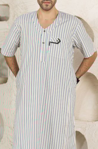 ثوب رجالي فارس 7 ( قطن 65 % )