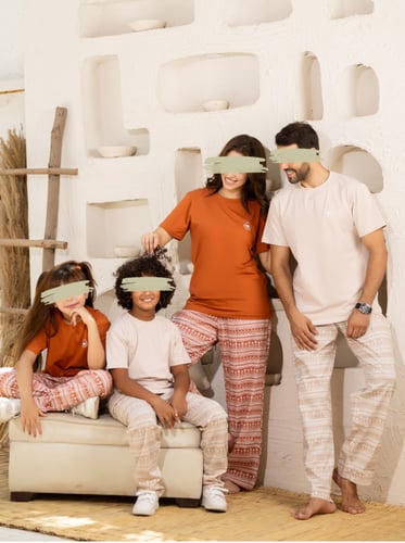 فلة 12من روح المملكة بيجاما بنات(قطن 100%)