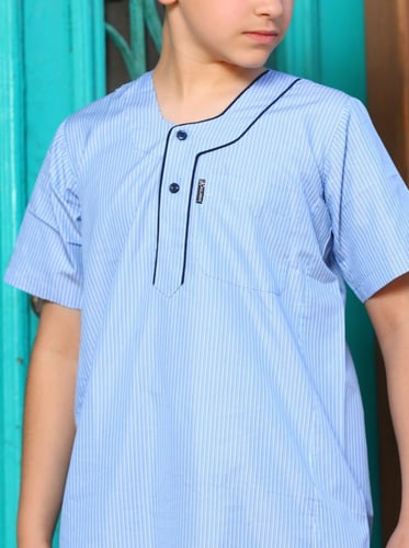 ثوب ولادي قرنفل 16 ( قطن 65% )