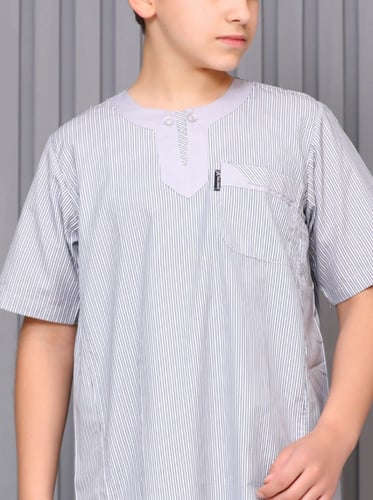 ثوب ولادي قرنفل 19 ( قطن 65% )