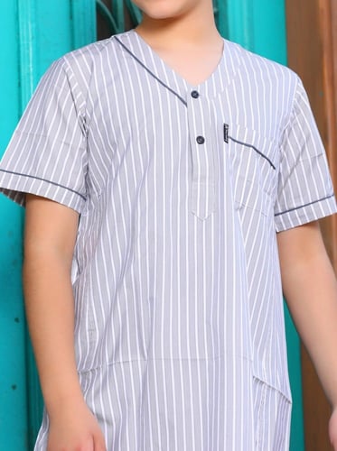 ثوب ولادي قرنفل 14 (قطن 65٪ )