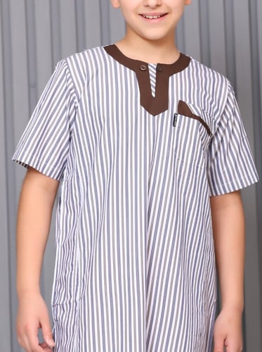 ثوب ولادي قرنفل 19 ( قطن 65% )