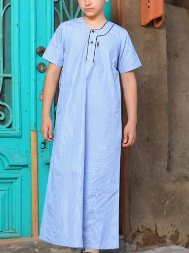 ثوب ولادي قرنفل 16 ( قطن 65% )