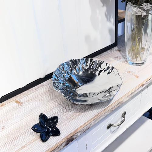 تقديمة سيراميك فضي