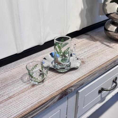 طقم بيالات وفناجيل 6اشخاص تركي