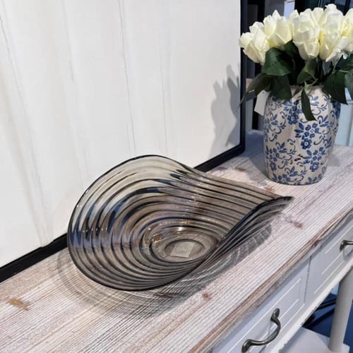 تقديمة زجاج 35 سم