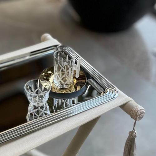 طقم بيالات وفناجيل 6اشخاص تركي ذهبي