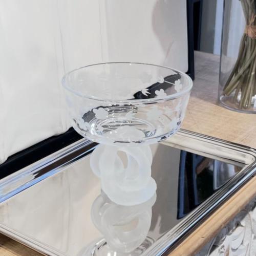 تقديمة كرستال حفر 18سم